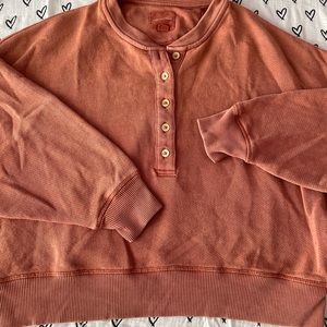 American Eagle sweatshirt in rust (S)